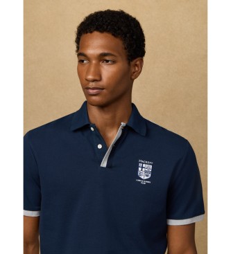 Hackett London Polo multicolor fit cl�sico lrc marino