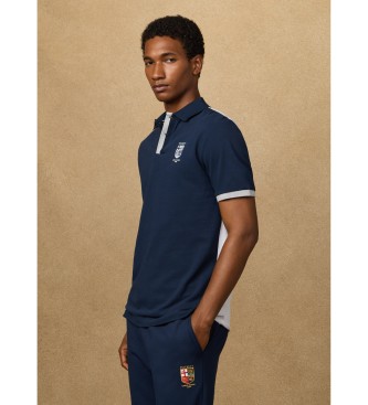 Hackett London Polo multicolor fit cl�sico lrc marino