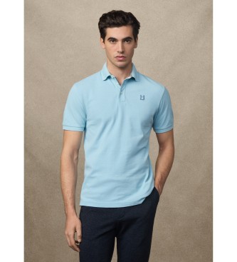 Hackett London Heritage Madras Trim polo modra