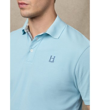 Hackett London Heritage Madras Trim polo modra