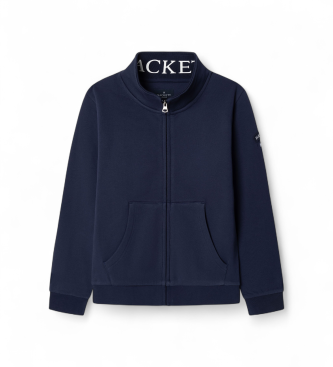 Hackett London Granatowa bluza Heritage