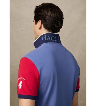 Hackett London Granatowa koszulka polo Heritage