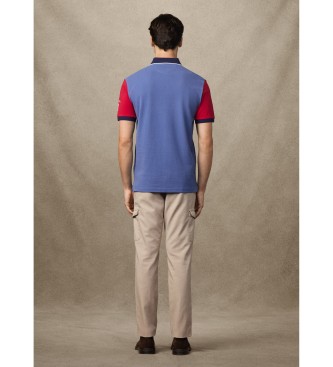 Hackett London Granatowa koszulka polo Heritage