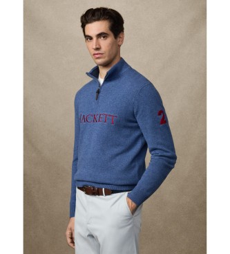 Hackett London Heritage No.2 pulover modre barve