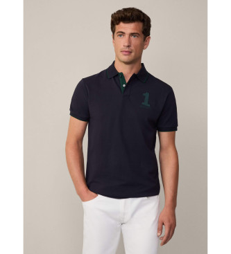 Hackett London Heritage Number marine polo