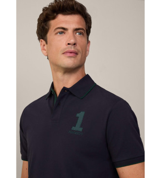 Hackett London Heritage Number marine polo