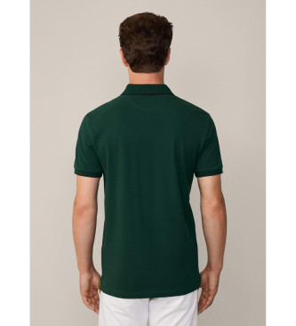 Hackett London Heritage Number grnes Poloshirt