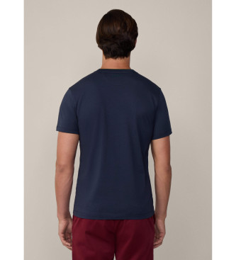 Hackett London T-shirt con numero Heritage della Marina