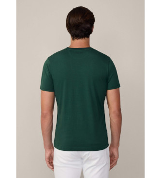 Hackett London T-shirt Heritage Number verde