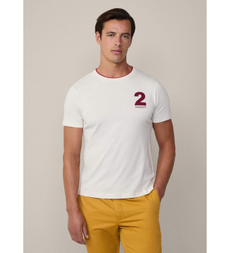 Hackett London Heritage Number T-shirt hvid