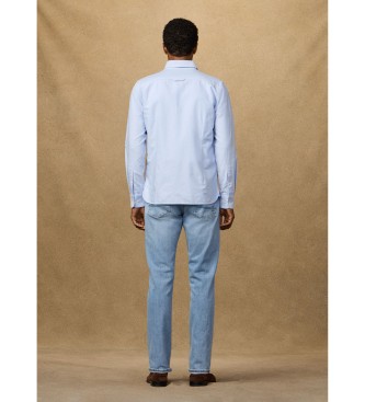 Hackett London Camicia Oxford Heritage blu