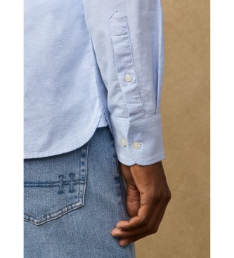 Hackett London Camicia Oxford Heritage blu