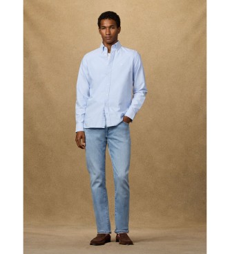 Hackett London Camicia Oxford Heritage blu