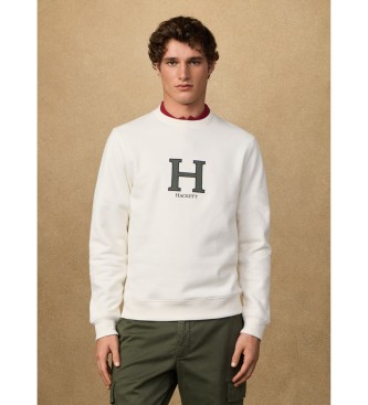 Hackett London Jersey Peaks Bianco