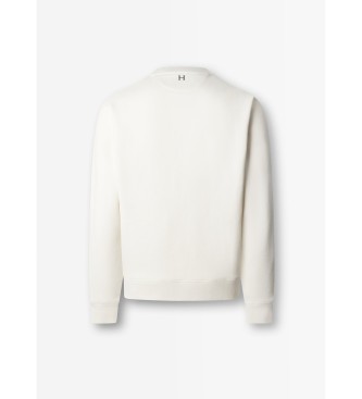 Hackett London Jersey Peaks Bianco