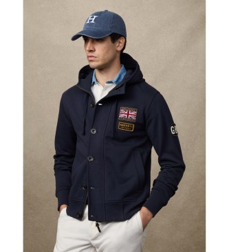 Hackett London Chaqueta Heritage Rally marino