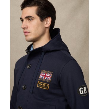 Hackett London Chaqueta Heritage Rally marino