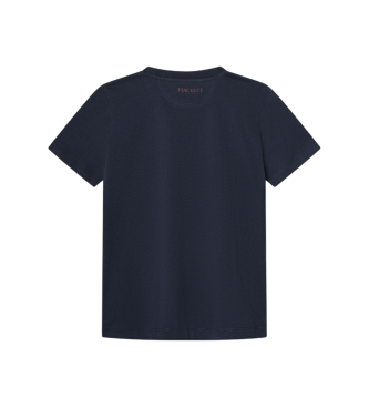 Hackett London T-shirt Rally Pocket navy