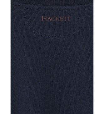 Hackett London T-shirt Rally Pocket navy