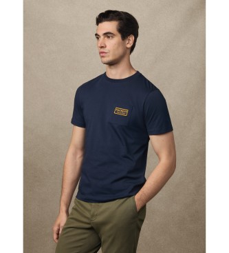 Hackett London Heritage Rally Pocket T-shirt marinbl