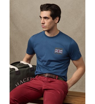 Hackett London Camiseta Rally azul