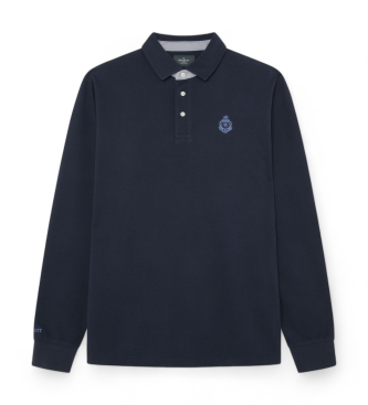 Hackett London Polo Heritage Small Logo navy