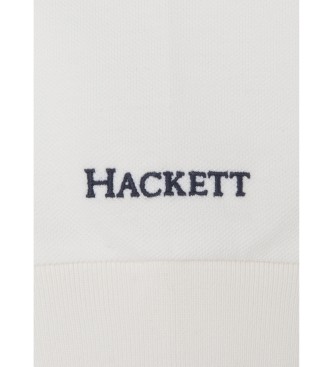 Hackett London Polo Heritage com logtipo pequeno branco