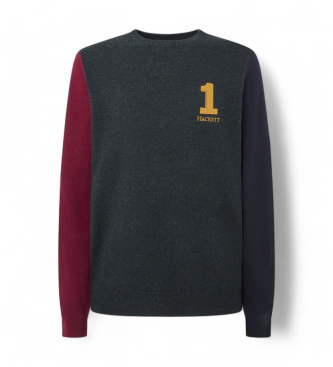 Hackett London Heritage 1 green jumper