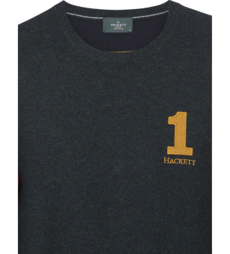 Hackett London Heritage 1 green jumper