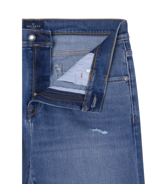 Hackett London Jeans Heritage Wash Denim azul