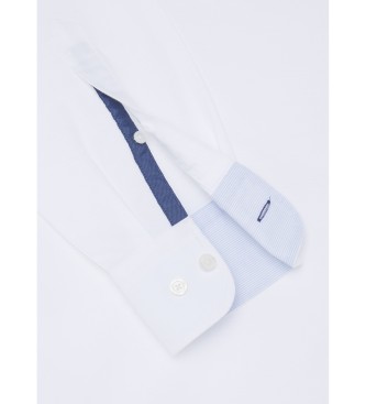 Hackett London Koszula Heritage White Oxford w kolorze białym