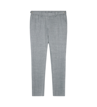 Hackett London Fischgrtenhose grau