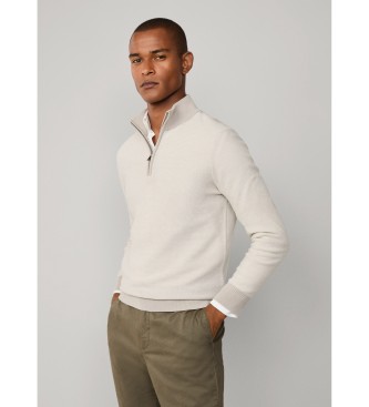 Hackett London Honingraat beige trui