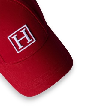 Hackett London Czapka z czerwonym logo H