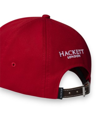 Hackett London Czapka z czerwonym logo H