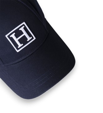 Hackett London Czapka z granatowym logo H