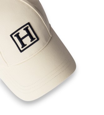 Hackett London Czapka z białawym logo H