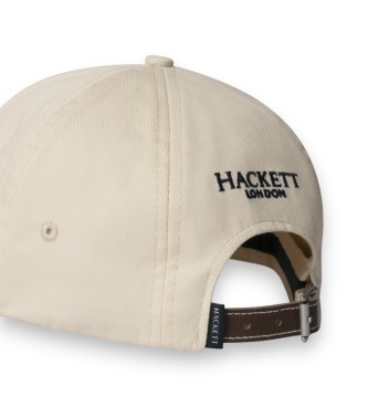 Hackett London Czapka z białawym logo H