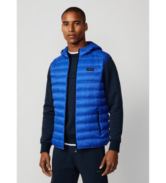 Hackett London Gilet Hs Airo bleu