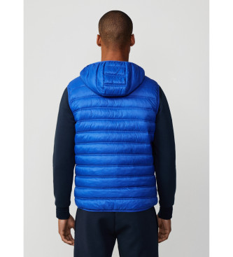 Hackett London Gilet Hs Airo bleu