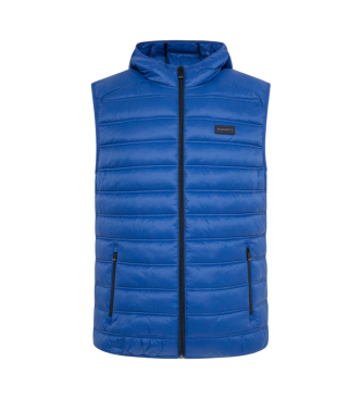 Hackett London Gilet Hs Airo bleu