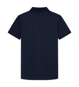 Hackett London Polo Hs rygglogotyp marinbl