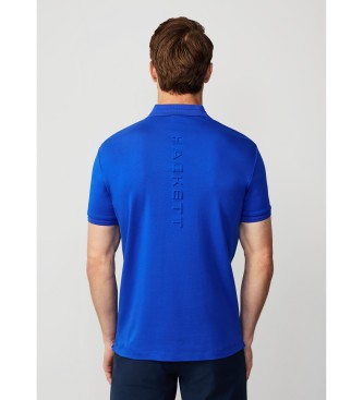 Hackett London Polo Hs Back Logo blau