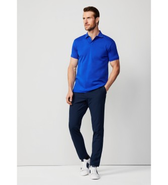 Hackett London Polo Hs Back Logo niebieskie