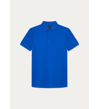 Hackett London Polo Hs Back Logo niebieskie