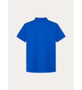 Hackett London Polo Hs Back Logo blau