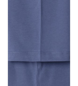 Hackett London T-shirt Blocker bleu