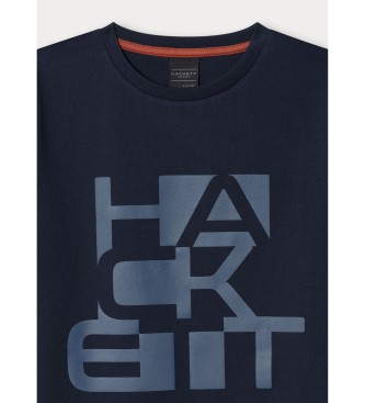 Hackett London Blocker T-shirt navy