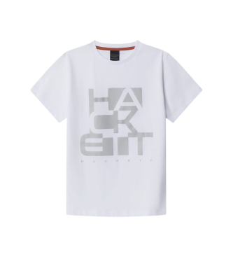 Hackett London Blocker T-shirt wit