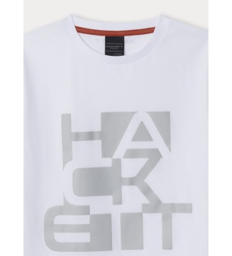 Hackett London Blocker T-shirt wit